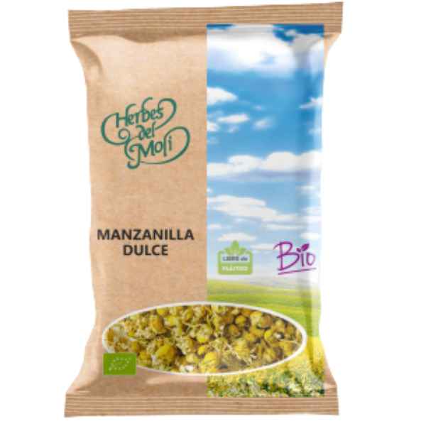Manzanilla Dulce Planta Bolsa 30 G. - Herbes Del Molí