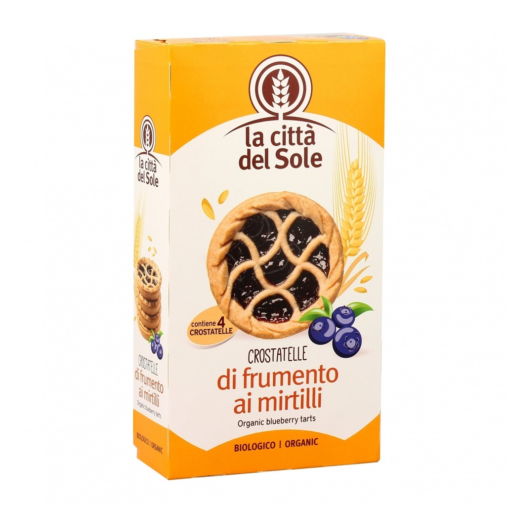 Tartaleta Arándanos 4X36G Bio - La Cittá Del Sole