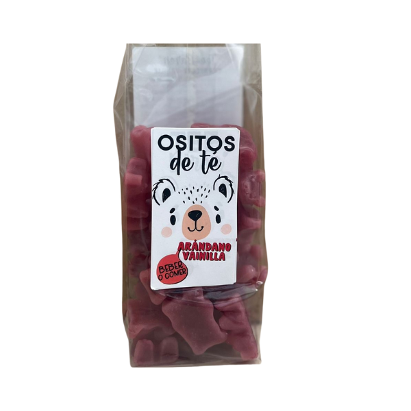 Ositos De Té De Vainilla De Arándano 125 G. - Tee Baren