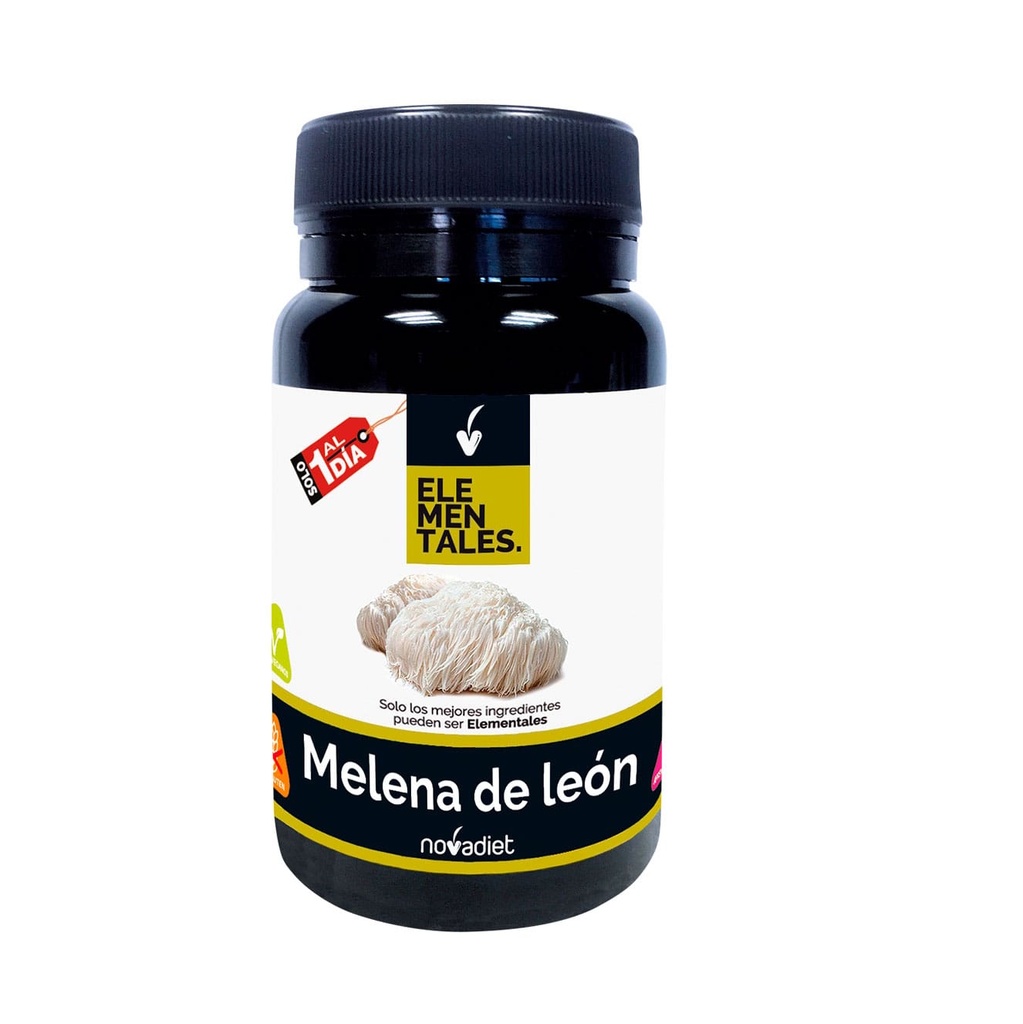 Elementales Melena De León Elementales 30 Cápsulas - Novadiet
