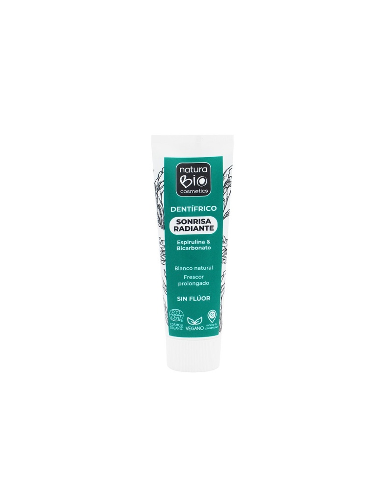 Dentífrico Sonrisa Radiante 75 Ml. - Naturabio
