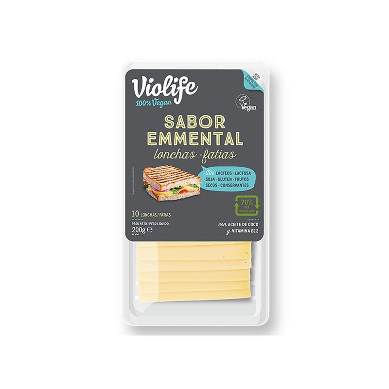 Lonchas Veganas Queso Emmental 200 G. - Violife