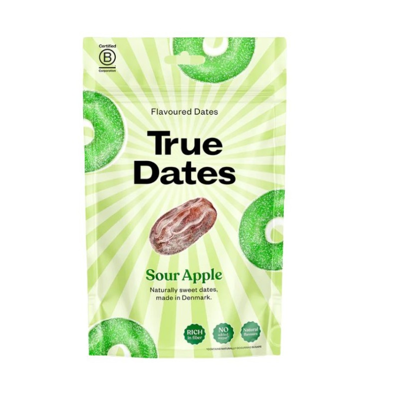Dátiles Sour Apple 100 G. - True Dates