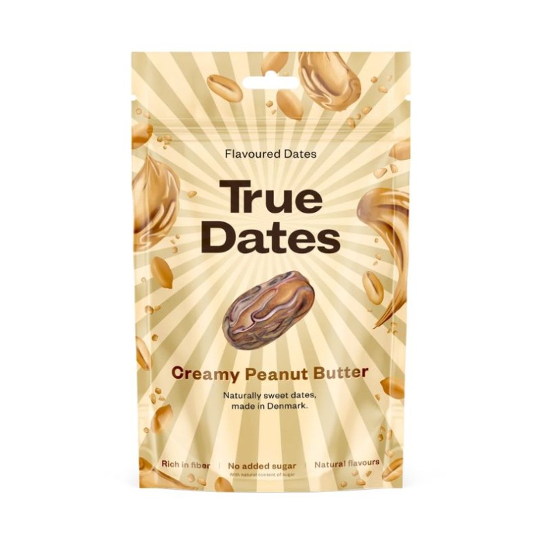 Dátiles Creamy Peanut Butter 100 G. - True Dates