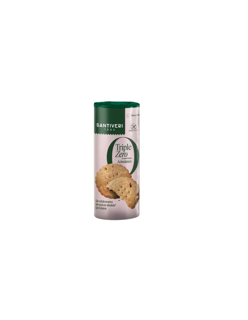 Galletas Arándanos Triple Zero 205 G. - Santiveri