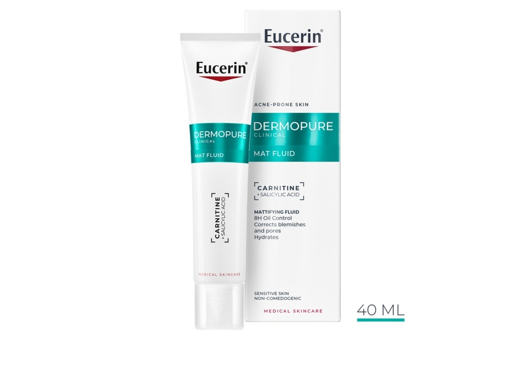 Dermopure Mat Fluid 40 Ml. - Eucerin