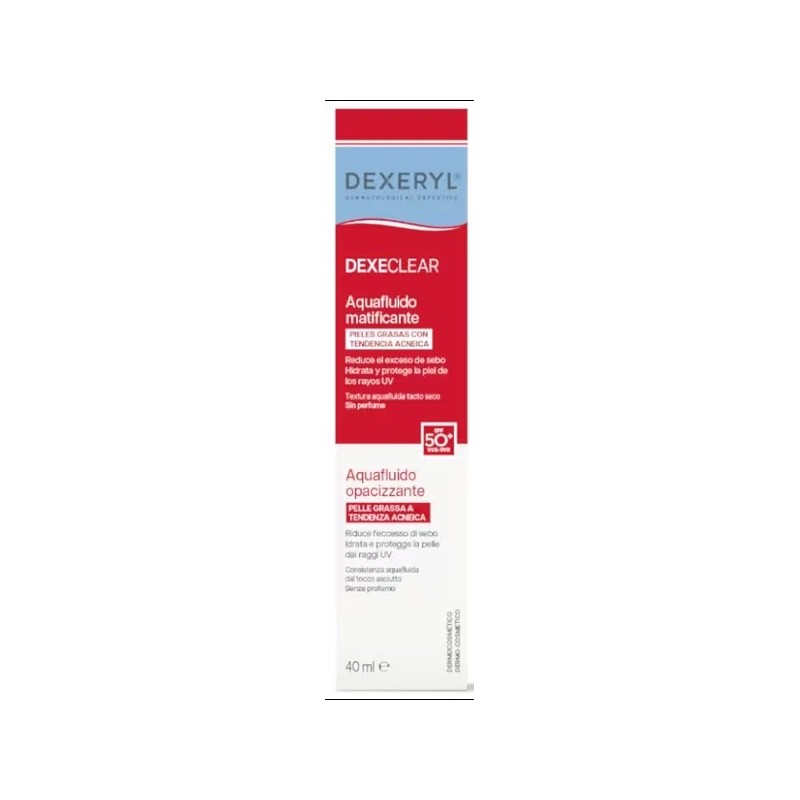 Aqua Fluido Matificante 40 Ml. - Dexeryl