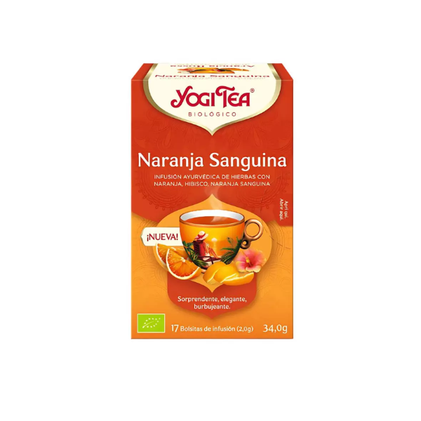 Naranja Sanguinea 17 Filtros - Yogi Tea