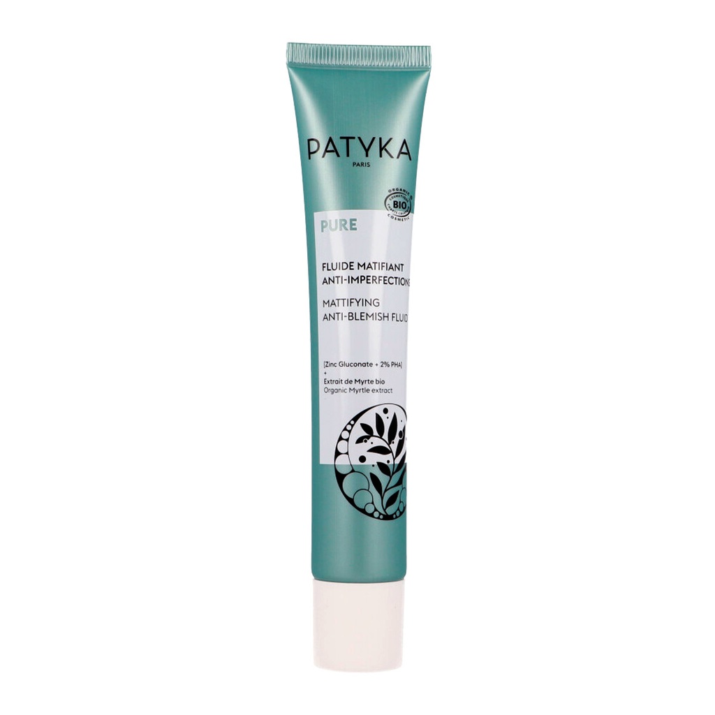 Pure Fluido Matificante Anti Imperfecciones 40 Ml. - Patyka