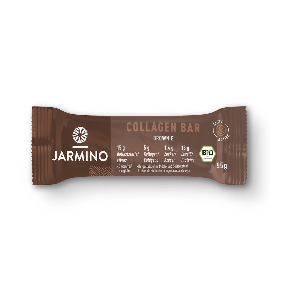 Barrita Colágeno Bio Brownie 55 G. - Jarmino