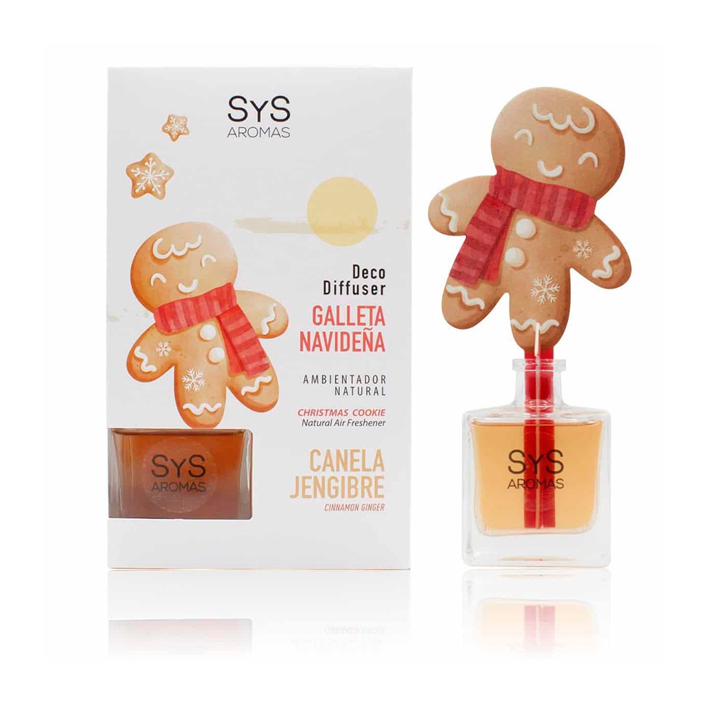 Difusor Ambientador Galleta De Navidad 90 Ml. - Sys