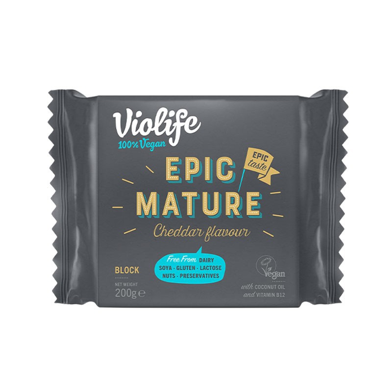 Bloque Epic Mature Sabor Cheddar 200 G. - Violife