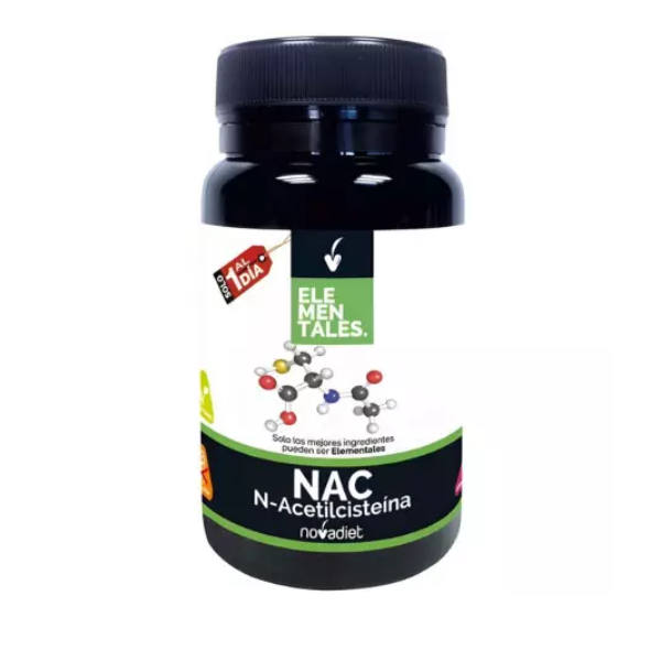 Elementales Nac N Acetilcisteína 30 Cápsulas - Novadiet