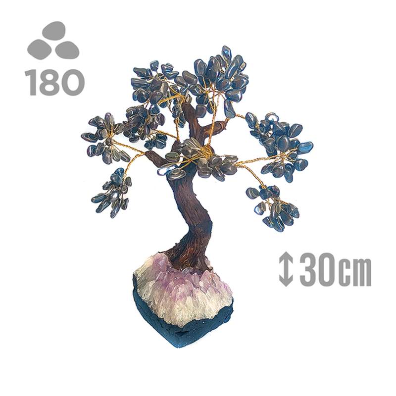 Árbol Hematite 180 Piedras 30 Cm. - Kunugi