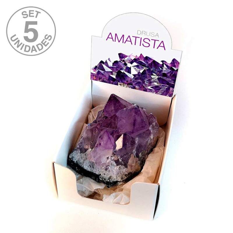 Amatista Drusa Cajita - Kunugi