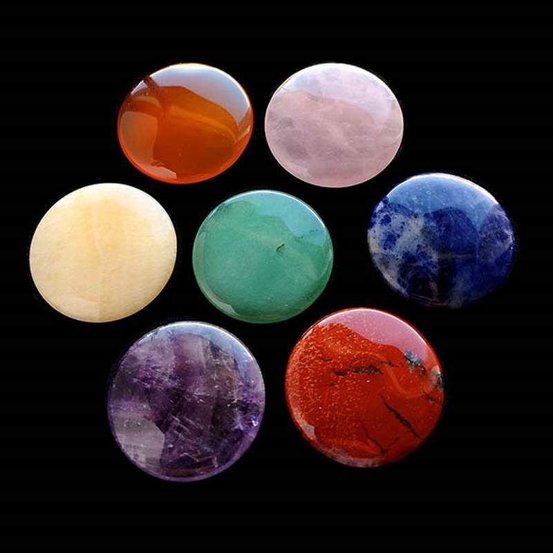 Set Chakras Calibrados 25 Mm. - Kunugi