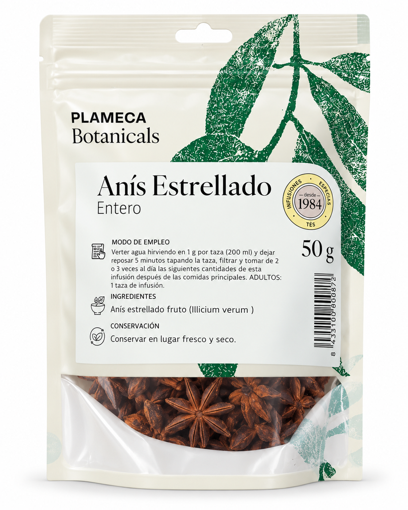 Planta Anís Estrellado Bolsa 50 G. - Plameca
