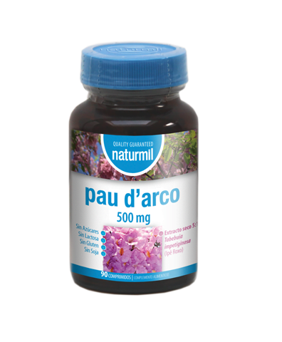Pau D´Arco 90 Comprimidos 500 Mg. - Naturmil