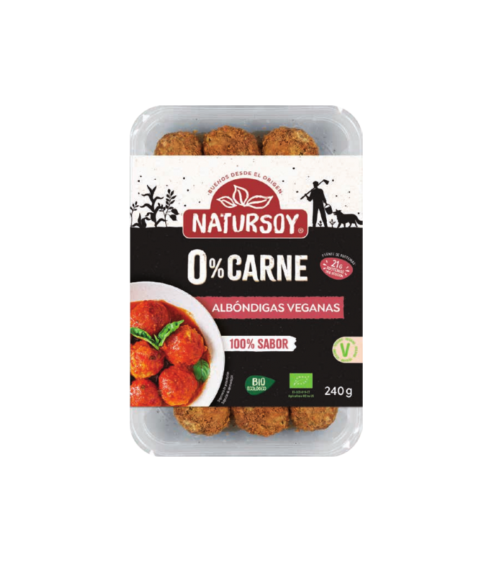 Albóndigas Veganas 240 G. - Natursoy