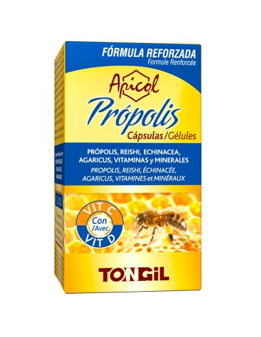 Apicol Própolis 40 Cápsulas - Tongil