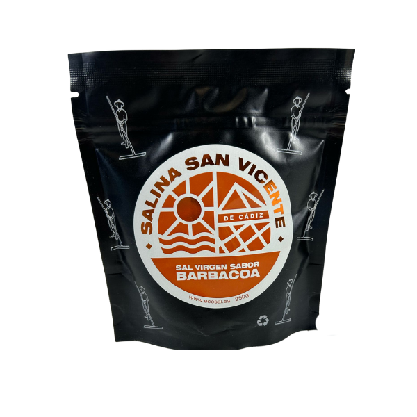 Sal Virgen Barbacoa Doypack 250 G. - San Vicente