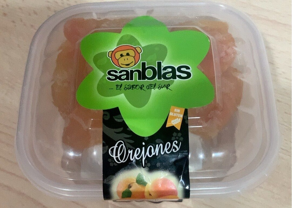 Orejones De Albaricoque Tarrina 250 G. - San Blas