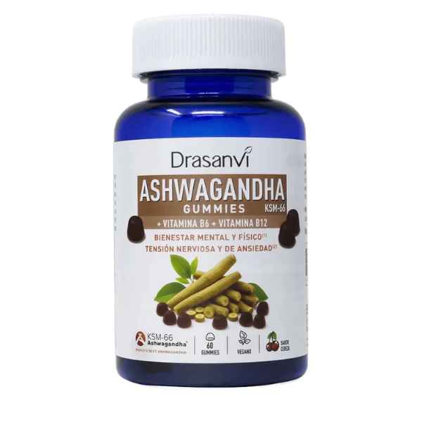 Ashwagandha Ksm 66 60 Gummies - Drasanvi