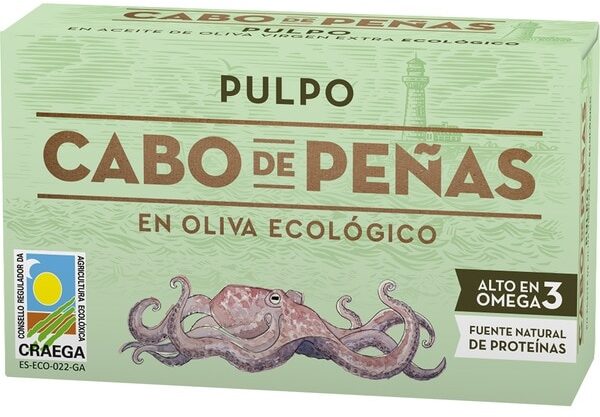 Pulpo Aceite De Oliva Virgen Extra Ecológico - Cabo De Peñas