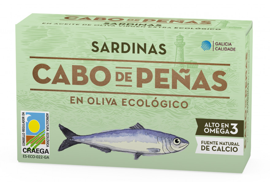 Sardina Aceite De Oliva Virgen Extra Ecológico - Cabo De Peñas
