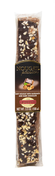 Turrón Blando Con Avellanas Y Chocolate Negro 100 G. - Nougat
