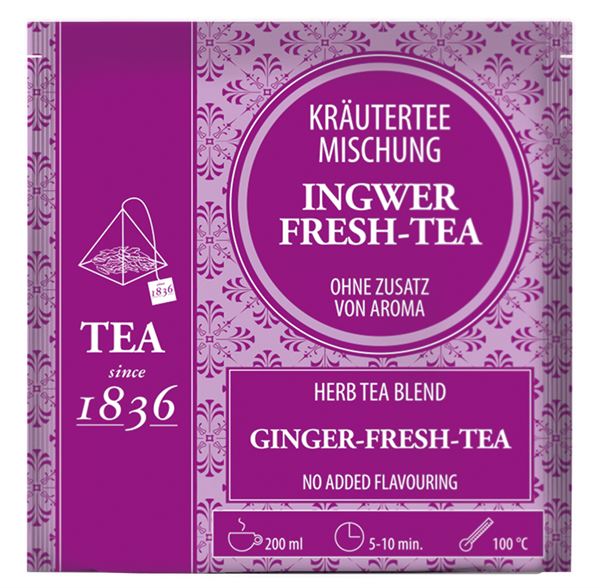 Pirámide De Té Ingwer Fresh Tea 4 G. - Tea