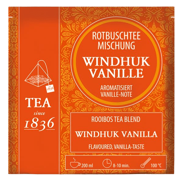 Pirámide De Té Windhuk Vainille 4 G. - Tea