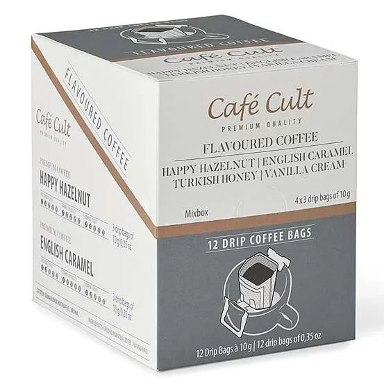 Box Mix 12 Drip Coffe Bags - Café Cult