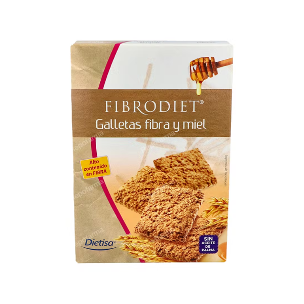 Galletas Fibra Y Miel 400 G. - Dielisa