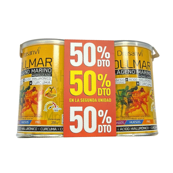 Pack Collmar Magnesio Cúrcuma Limón 2ª Ud. 50% Dto - Drasanvi