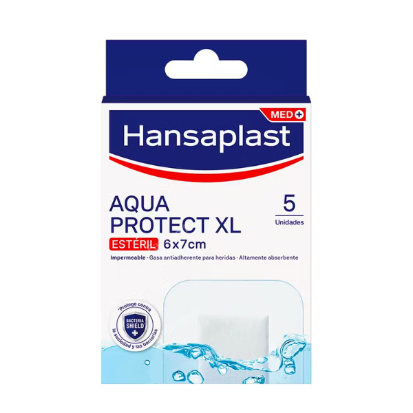 Apósito Aqua Protect Xl 6 X 7 Cm. 5 Uds. - Hansaplast