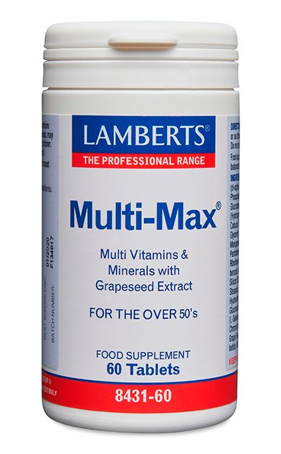 Multi Max 60 Tabletas (Para Mayores De 50) - Lamberts