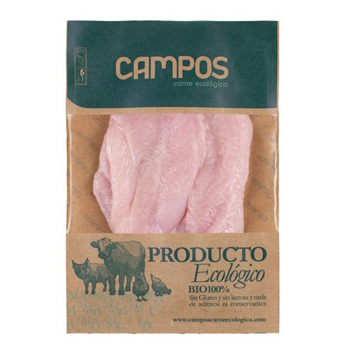 Pechuga Fileteada De Pavo Producción Ecológica Kg. - Campos