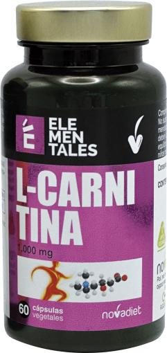 Elementales L Carnitina 60 Cápsulas - Novadiet