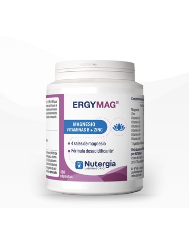 Ergymag 180 Cápsulas - Nutergia