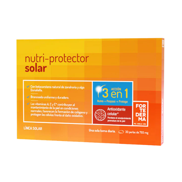 Nutriprotector Solar 30 Perlas - Herbora