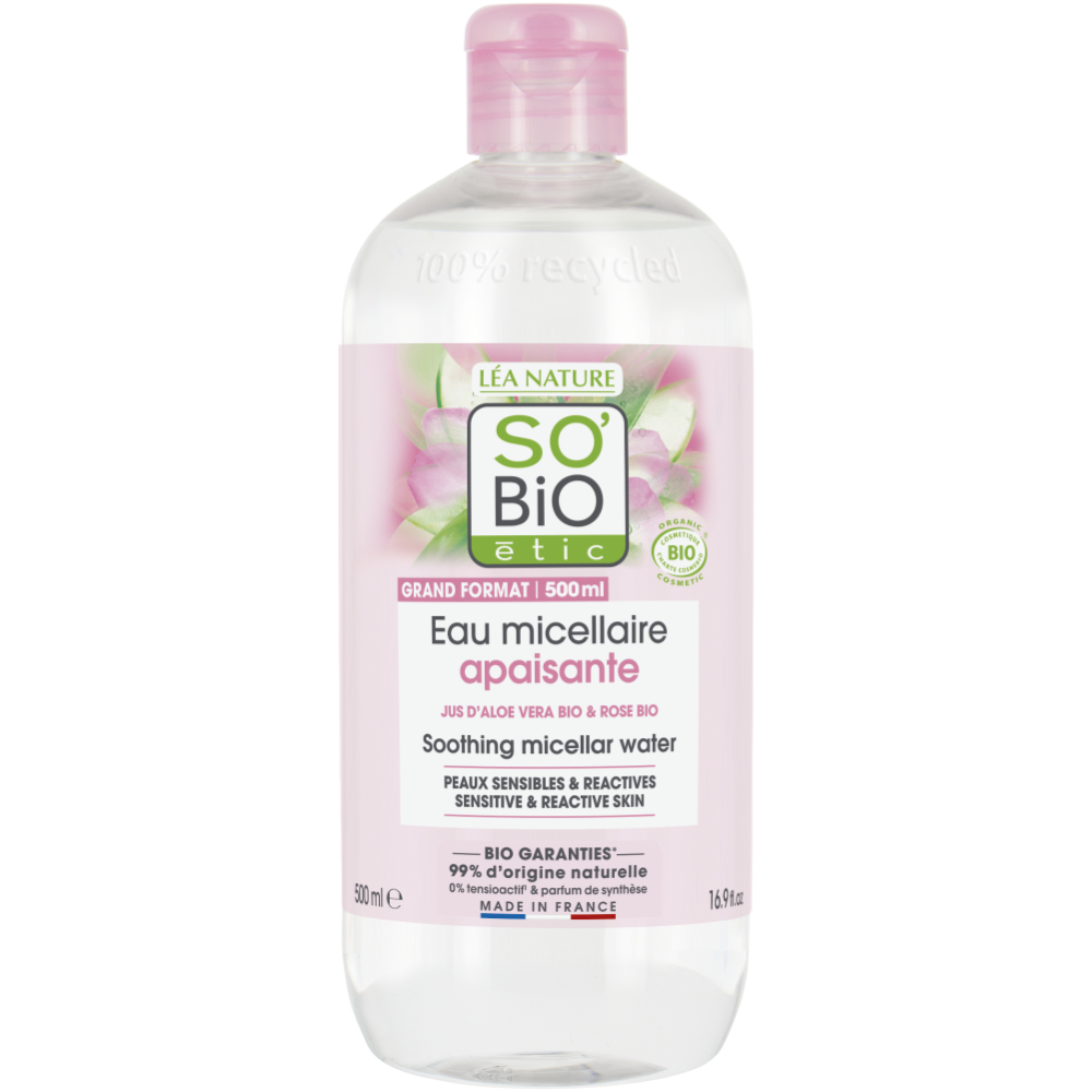 Agua Micelar Calmante 500 Ml. - So Bio