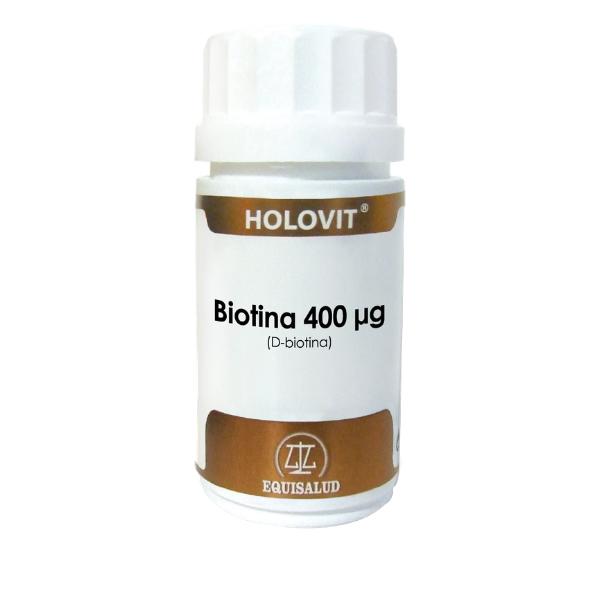 Holovit Biotina 50 Cápsulas 400 Mg. - Equisalud