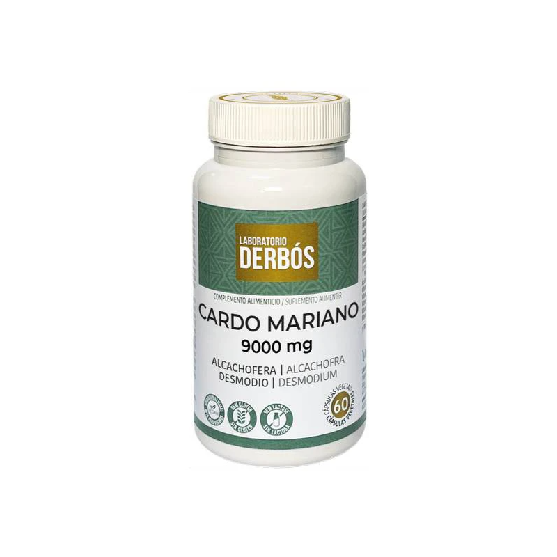 Cardo Maríano 60 Cápsulas 9000 Mg. - Derbós