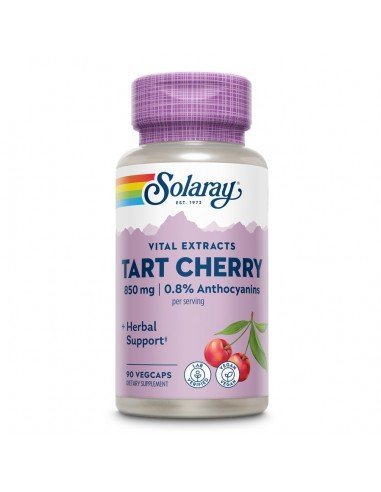 Tart Cherry 90 Cápsulas - Solaray