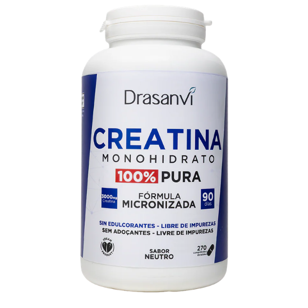 Creatina Monohidrato 270 Comprimidos - Drasanvi