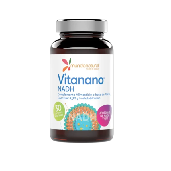 Vitanano Nadh Liposomado 30 Cápsulas - Mundo Natural