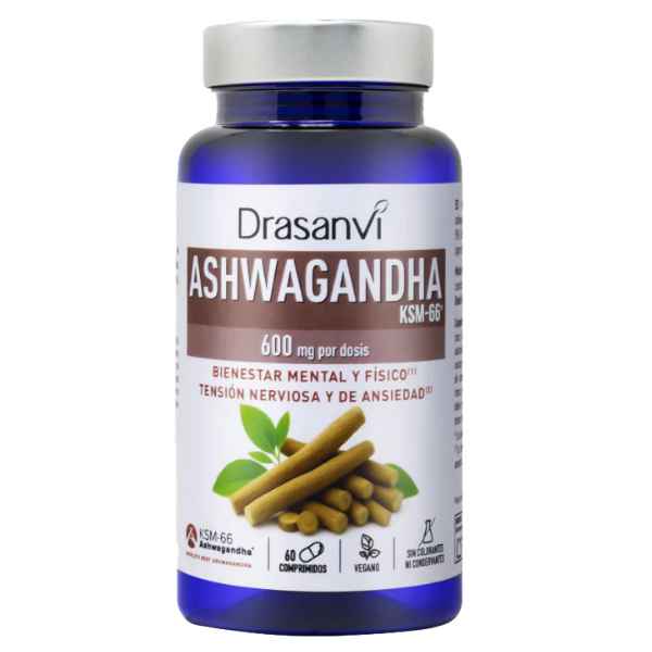 Ashwagandha Ksm 66 60 Comprimidos - Drasanvi