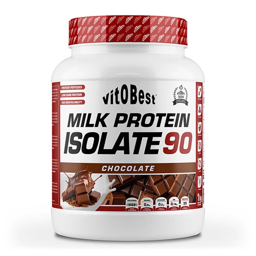 Proteina Milk Isolate 90 Chocolate 1 Kg. - VitoBest