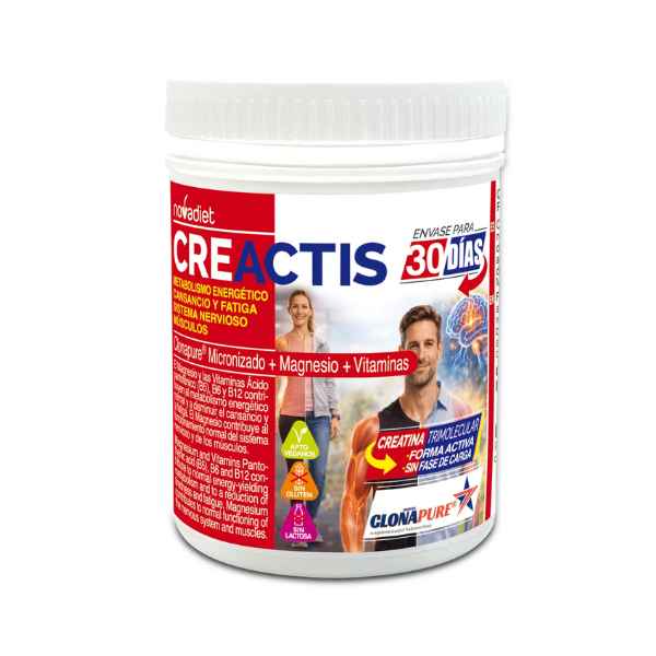 Creactis Creatina Clonapure 120 G. - Novadiet